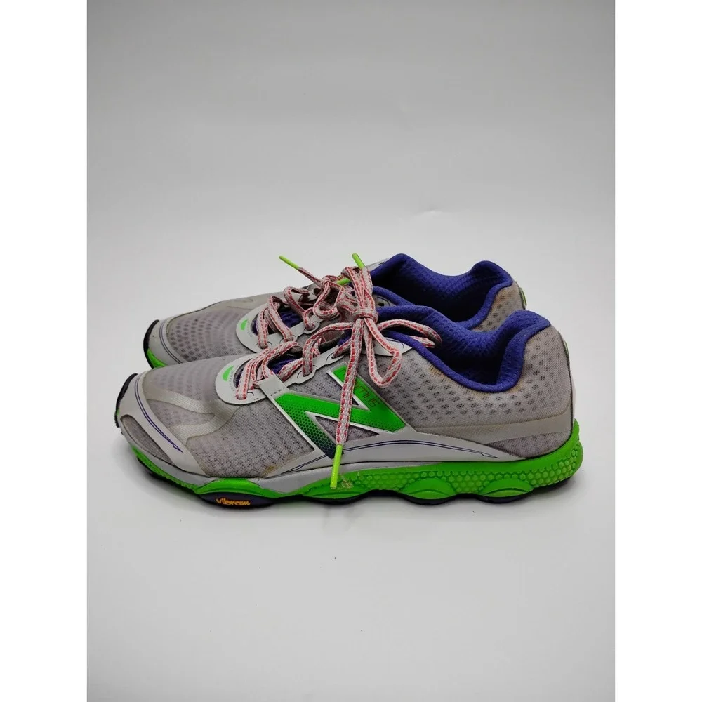 New Balance Minimus 1010 Trail Running Shoes Women's‎ 8 Grey Purple Vibram USA